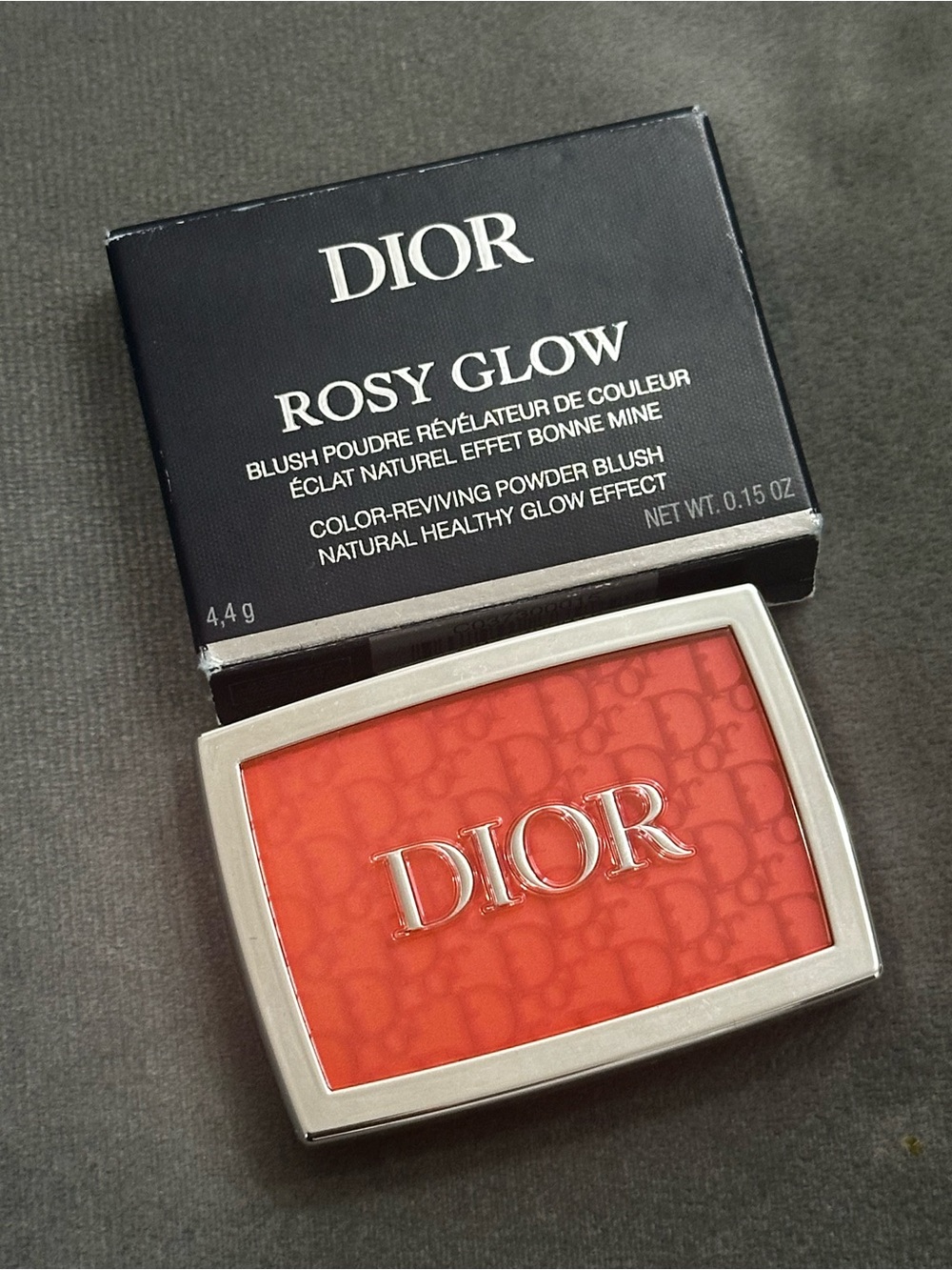 Dior Rosy Glow Powder Blush - Coral / Bright Pink